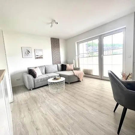 'kapitaenslounge' Vollsanierte Mit Blick Auf Flensburger Foerde 公寓 哈里斯莱