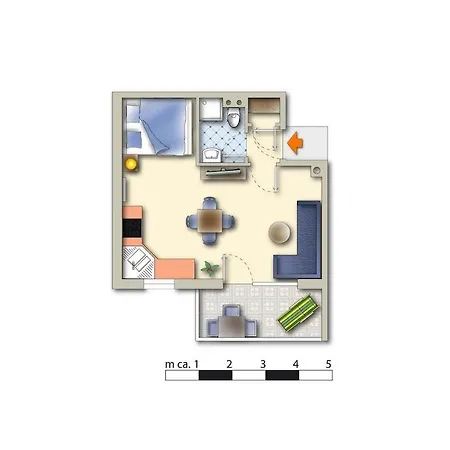 'kapitaenslounge' Vollsanierte Mit Blick Auf Flensburger Foerde 公寓 哈里斯莱